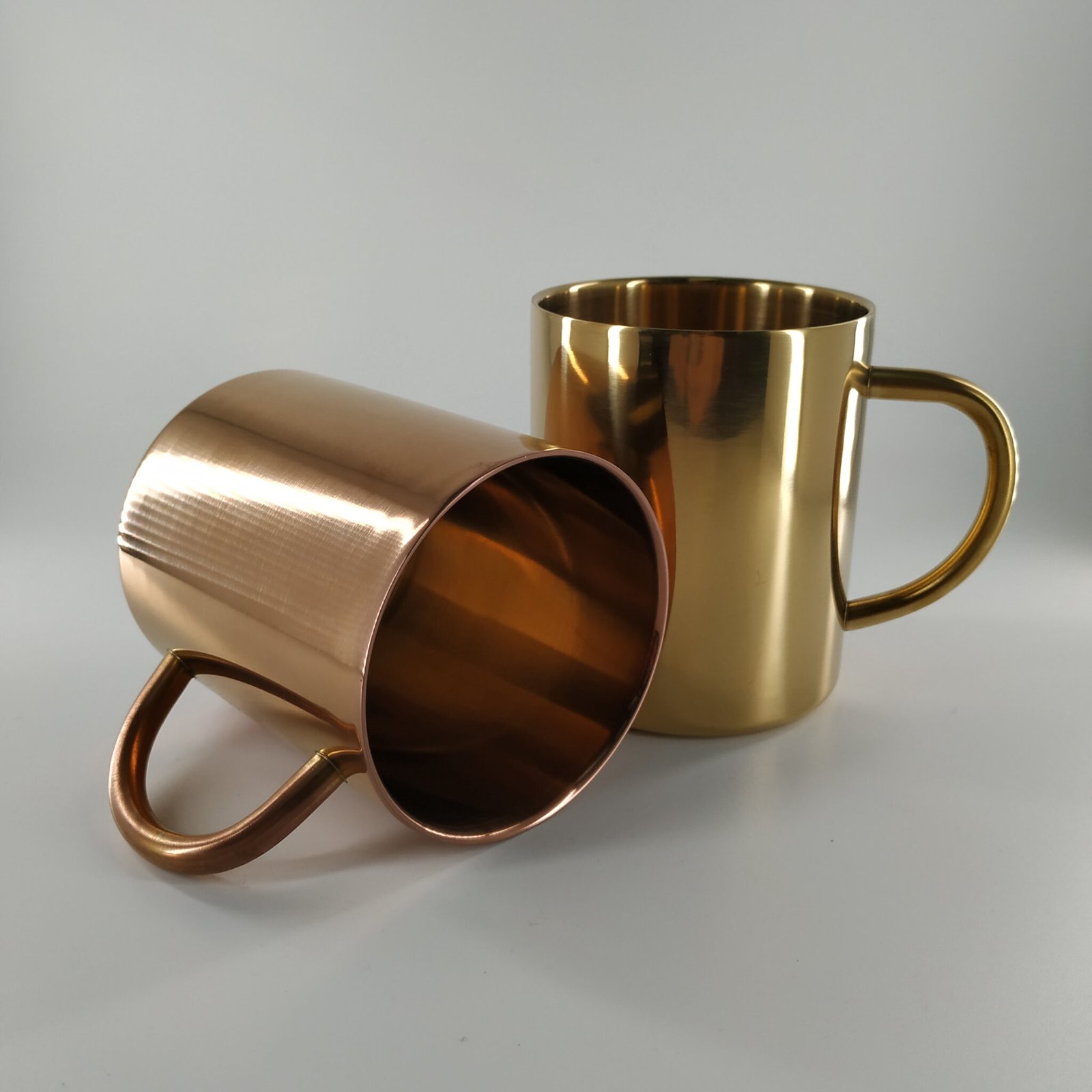 304 Stainless Steel Double Walled Coffee Copper Mug Rakacups Premium Stainless Steel Cup 8250