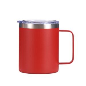 stainless steel vacuum mug with lid
