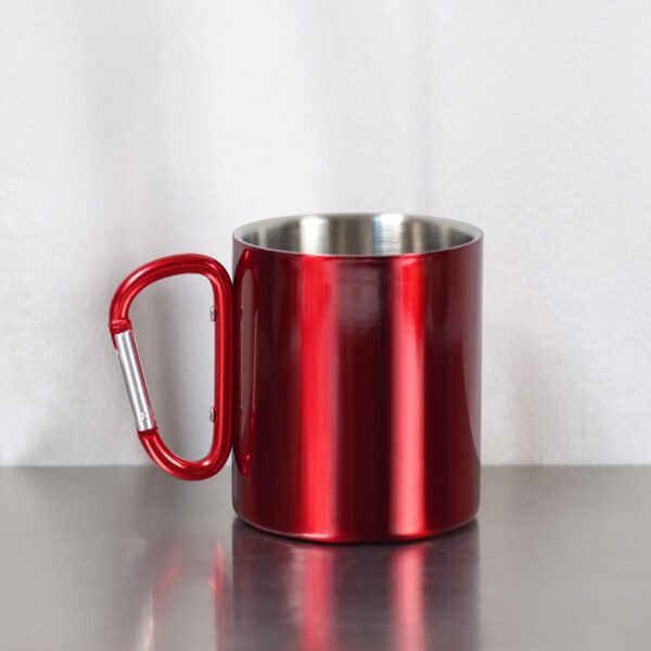 stainless steel carabiner camping hiking mug (copy)