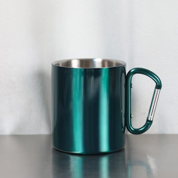 stainless steel carabiner camping hiking mug (copy)